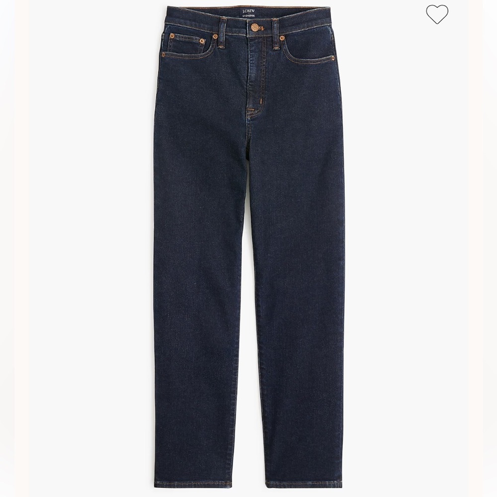 NWT J.Crew Factory High Rise Stretch Stovepipe Jeans